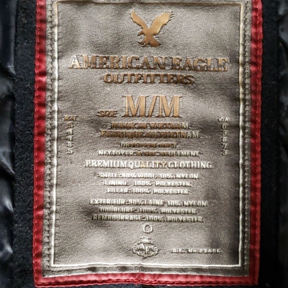 American Eagle Wool Winter Jacket - Picture 2 of 3